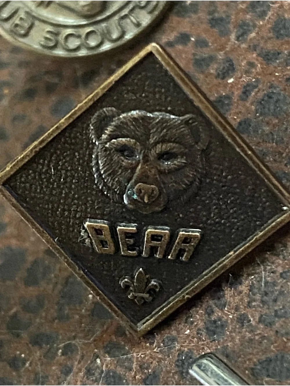 7 Vintage Boy and Cub Scouts of America Award lapel pins with clutch backs